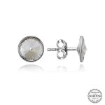 %title% - Swarovski Crystal Taşlı Gümüş Çivili Kadın Küpe