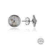 %title% - Swarovski Crystal Taşlı Gümüş Çivili Kadın Küpe