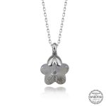 %title% - Swarovski Crystal Taşlı Papatya Gümüş Kadın Kolye